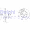 Fren Diski Çiftli Paket . Delikli Ön Mazda 323 10/1998 > 12/2003 Delphı Bg3508
