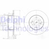 Fren Diski Çiftli Paket . Deliksiz Arka Toyota Corolla 10/1999 > 12/2001 Delphı Bg4050