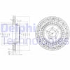 Fren Diski Çiftli Paket . Delikli Arka Mercedes E55 04/2002 > Delphı Bg3917