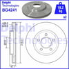 Fren Diski Çiftli Paket . Delikli Ön Chrysler Pacıfıca 08/2003 > 12/2006 Delphı Bg4241