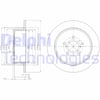 Fren Diski Çiftli Paket . Deliksiz Arka Subaru Legacy 05/2003 > 12/2009 Delphı Bg4129