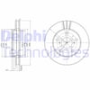 Fren Diski Çiftli Paket . Delikli Ön Toyota Mr2 12/1989 > 12/1991 Delphı Bg3355