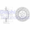 Fren Diski Çiftli Paket . Delikli Arka Mercedes E55 04/2002 > Delphı Bg3917