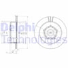 Fren Diski Çiftli Paket . Delikli Arka Lexus Gs300. Ls400. Sc300. Sc400 04/1991 > Delphı Bg3230