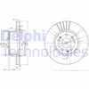 Fren Diski Çiftli Paket . Delikli Ön Mercedes 300. S280. S320 02/1991 > 01/1999 Delphı Bg2737