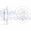 Fren Diski Çiftli Paket - Boyalı. Deliksiz Arka Land Rover Freelander 02/2006 > Delphı Bg4124c