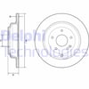 Fren Diski Çiftli Paket - Boyalı. Deliksiz Arka Hyundaı Genesıs Coupe 01/2008 > Delphı Bg4793c