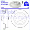 Fren Diski Çiftli Paket - Boyalı. Deliksiz Arka Ssangyong Tıvolı 03/2015 > Delphı Bg4956c