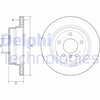 Fren Diski Çiftli Paket - Boyalı. Delikli Arka Bmw 123 10/2007 > Delphı Bg4946c