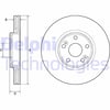 Fren Diski Çiftli Paket - Boyalı. Delikli Ön Renault Scenıc Rx4 03/2002 > 05/2003 Delphı Bg4746c