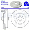 Fren Diski Çiftli Paket - Boyalı Delikli Suzukı Swift Ön 10-2010> Delphı Bg5222c