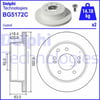 Fren Diski Çiftli Paket - Boyalı. Delikli Arka Ssangyong Rodius.Turismo 05/2005> Delphı Bg5172c