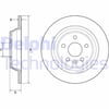 Fren Diski Çiftli Paket - Boyalı. Deliksiz Arka Ford Galaxy. S-Max 01/2015 > Delphı Bg4804c