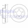 Fren Diski Çiftli Paket - Boyalı. Deliksiz Arka Mını Cooper. Cooper D. Cooper Dx. Cooper S. Cooper Sd. Cooper Sdx. Cooper Sx. One 09/2010 > Delphı Bg4561c