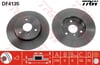 Fren Diski Ön Aks Smart Cabrıo 450 -Cıty-Coupe 450 -Crossblade 450 -Fortwo Cabrio 450 -Fortwo Ca Brio 451 -Fortwo Coupe 450 -Fortwo Coupe 451 -Roadster 452 -Roadster Coupe 452 1998->2004 Trw Df4135