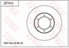 Fren Diski Ön Aks Toyota Dyna Platform/Chassis Kd- Ly- Y2- U3- U4- U6- U8 2003-> Trw Df7412