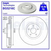 Fren Diski Ön Çiftli Paket Connect 12 > Focus Iıı 11>15 Kuga 12>14 Volvo V40 T2-T3-T4-T5 C30 06> 12 C70 Iı 07>12 S40 Iı 05>12 V50 04> Delphı Bg5216c