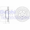 Fren Dıskı On Land Rover Range Rover Iıı L322 02>12 Delphı Bg9081c