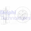 Fren Dıskı On Mercedes A-Class W169 04>12 Delphı Bg3840