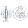 Fren Dıskı On Mercedes Ml-Class W163 Delphı Bg9759