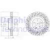 Fren Diski Tekli Paket . Delikli Ön Mercedes E55. Sl55. Sl600 04/2002 > Delphı Bg9878