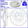 Fren Diski Tekli Paket - Boyalı. Delikli Delphı Bg9614c