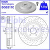 Fren Diski Tekli Paket - Boyalı. Delikli Arka Mercedes C63 02/2008 > Delphı Bg9211c