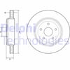 Fren Diski Tekli Paket - Boyalı. Delikli Arka Jeep Grand Cherokee 11/2010 > Delphı Bg9214c