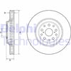 Fren Diski Tekli Paket - Boyalı. Delikli Ön Lexus Ls460. Ls600h 08/2006 > 04/2010 Delphı Bg9186c