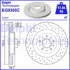 Fren Diski Tekli Paket - Boyalı. Delikli Ön Jaguar Xk8.Xkr 08/2002-12/2006 Delphı Bg9368c