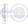 Fren Diski Tekli Paket - Boyalı. Delikli Ön Lexus Ls460. Ls600h 08/2006 > 04/2010 Delphı Bg9187c