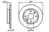 Fren Diski. Arka. 231 /9-8 Mm Bosch 0986478242