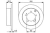 Fren Diski. Arka. 262 /9.5-8.4 Mm Bosch 0986479512