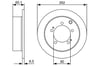 Fren Diski. Arka. 262 /9.5-8.4 Mm Bosch 0986479512