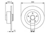 Fren Diski. Arka. 300 /11-9.5 Mm . Rulmanlı. Abs Sensörlü Bosch 0986479573