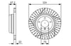Fren Diski. Arka. 323.8 Mm / 22-2.4 Mm Hava Kanallı. Yüksek Karbon Alaşımlı Bosch 0986479A78