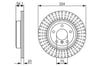 Fren Diski. Arka. 324 /20-18.4 Mm . Hava Kanallı. Kaplamalı. Yüksek Karbon Alaşımlı. Civata Kiti Bosch 0986479731