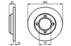 Fren Diski. Ön. 219 / 13-11 Mm Bosch 0986478429