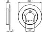Fren Diski. Ön. 290 / 10-9 Mm Bosch 0986478377