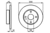 Fren Diski. Ön. 235.0 /12.0-10.0 Mm Bosch 0986478252