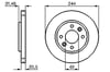 Fren Diski. Ön. 244 /20.5-17.7 Mm . Hava Kanallı Bosch 0986478278