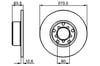 Fren Diski. Ön. 273.5 /12.7-10.6 Mm Bosch 0986478057