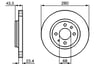 Fren Diski. Ön. 280 / 23.5-21.5 Mm . Hava Kanallı Bosch 0986478375