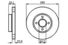 Fren Diski. Ön. 283 /24-22.5 Mm . Hava Kanallı Bosch 0986478814