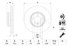 Fren Diski. Ön. 334.0 /32.0-30.4 Mm Bosch 0986478623