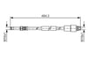 Fren Hortumu Arka Mercedes Sprınter B906 B907 . Vw Crafter 30-35-50 Bosch 1987481541