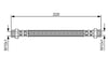 Fren Hortumu; Arka. 220.00 Mm Bosch 1987476560