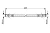Fren Hortumu; Arka. 220.00 Mm Bosch 1987476090