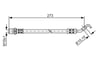 Fren Hortumu; Arka. 230.00 Mm Bosch 1987476270