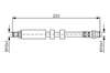 Fren Hortumu; Arka. 233.00 Mm Bosch 1987476418
